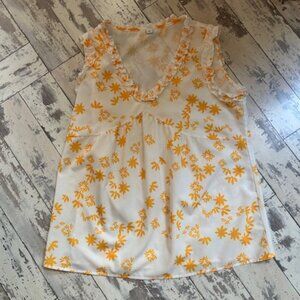 Floral Sleeveless Top
